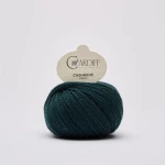 Włóczka Cardiff Cashmere Classic 619 / zoe / butelkowa zieleń