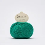 Włóczka Cardiff Cashmere Classic 724 / swatch / absynt