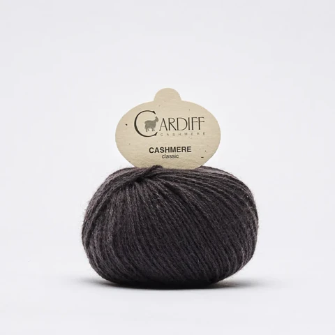 Włóczka Cardiff Cashmere Classic 729 / louvre / grafit