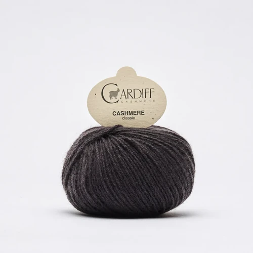 Włóczka Cardiff Cashmere Classic 729 / louvre / grafit