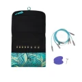 Zestaw drutów wymiennych HiyaHiya Sharp Premium Plus Small 4" / 2.75 - 5 mm / etui liście szmaragd - OSTRE
