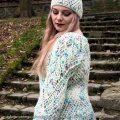 Autorka udziergu: @wissena_made_with_magic; wzór: ALEA od @ananxo.handmade