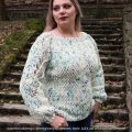 Autorka udziergu: @wissena_made_with_magic; wzór: ALEA od @ananxo.handmade