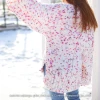 Autorka udziergu: @ita_knit; wzór: Confetti Sweater do @ita_knit