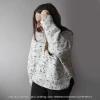 Autorka udziergu: @izi_knitting; wzór: Weekend Sweater od PetiteKnit