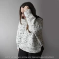 Autorka udziergu: @izi_knitting; wzór: Weekend Sweater od PetiteKnit