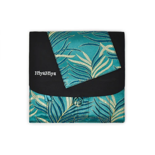 Zestaw drutów wymiennych HiyaHiya Sharp Premium Plus Small 5" / 2.75 - 5 mm / etui liście szmaragd - OSTRE