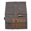 Zestaw bambusowych drutów wymiennych Seeknit Curve Koshitsu First / 8 par drutów / rozmiar 2.75-5 mm / szare etui / DS