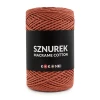 Sznurek Macrame Cotton by KOKONKI 2mm / rolka 200m / cegła