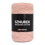 Sznurek Macrame Cotton by KOKONKI 2mm / rolka 200m /  231 łososiowy róż