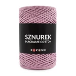 Sznurek Macrame Cotton by KOKONKI 2mm / rolka 200m / 234 brudny róż