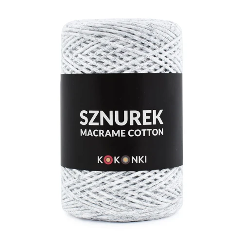 Sznurek Macrame Cotton by KOKONKI 2mm / rolka 200m / brzózka