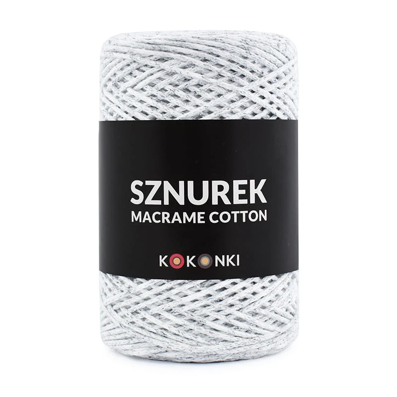 Sznurek Macrame Cotton by KOKONKI 2mm / rolka 200m / brzózka