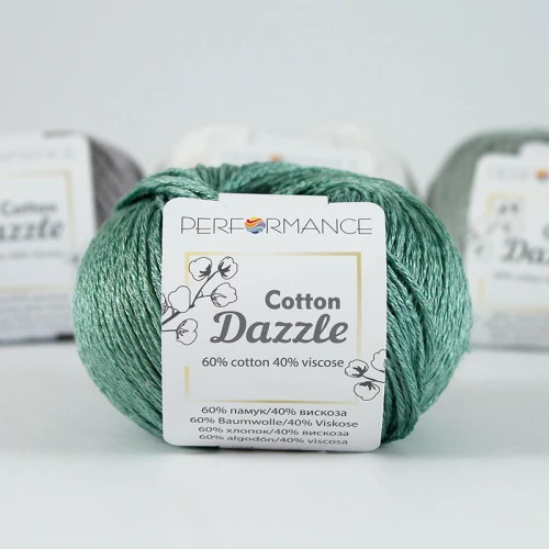 Włóczka Performance Cotton Dazzle 135 / ciemny szmaragd