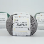 Włóczka Performance Cotton Dazzle 234 / stalowy brąz