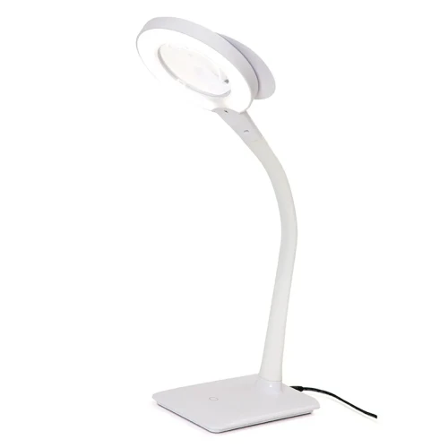 Lampa biurkowa PURElite LED z lupą i ściemniaczem