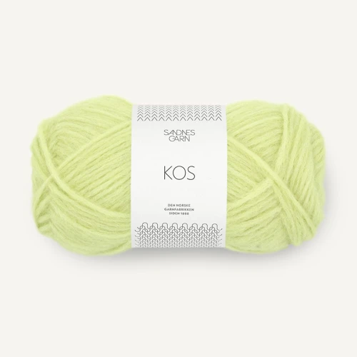 Włóczka Sandnes Garn Kos 9523 / kiwi