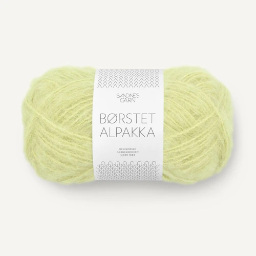 Włóczka Sandnes Garn Borstet Alpakka 9523 / kiwi