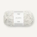 Włóczka Sandnes Garn Poppy 1021 / popielaty melanż