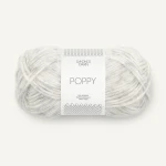 Příze Sandnes Garn Poppy 1021 / popelavý melír