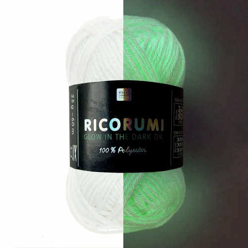 Włóczka fantazyjna Rico Design Ricorumi Glow In The Dark DK