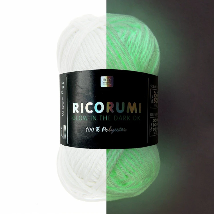 Włóczka fantazyjna Rico Design Ricorumi Glow In The Dark DK