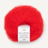 Włóczka Sandnes Garn Ballerina Chunky Mohair 4018 / szkarłat