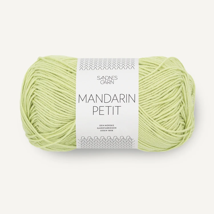 Włóczka Sandnes Garn Mandarin Petit 9523 / kiwi