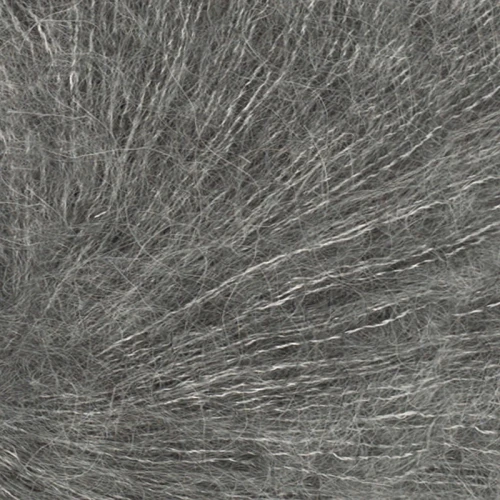 Włóczka Sandnes Garn Tynn Silk Mohair 1053 / średni szary melanż