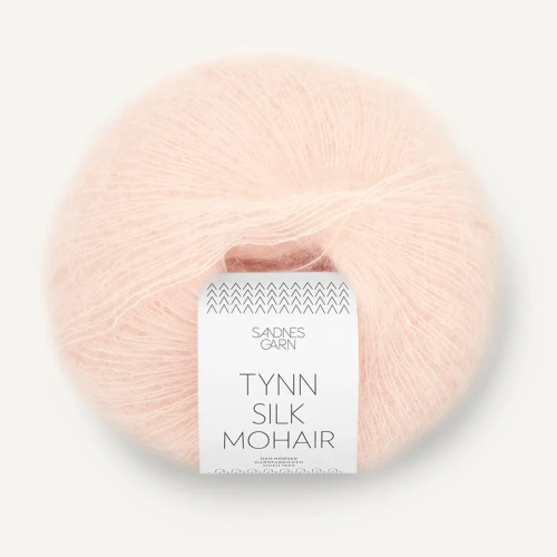 Włóczka Sandnes Garn Tynn Silk Mohair 3509 / jasna brzoskwinia
