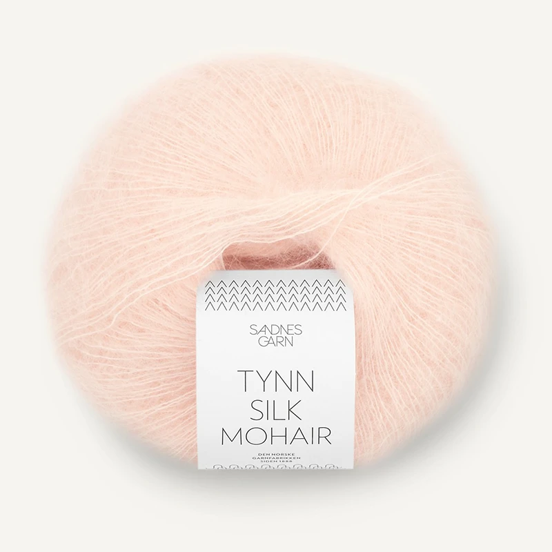 Włóczka Sandnes Garn Tynn Silk Mohair 3509 / jasna brzoskwinia