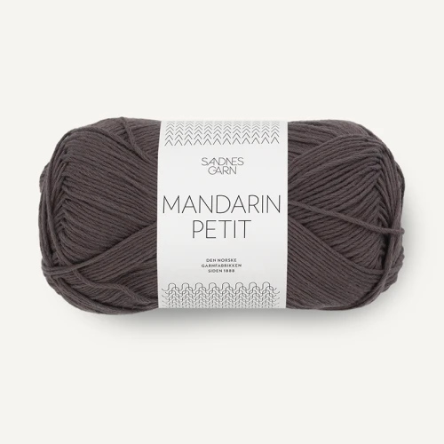 Włóczka Sandnes Garn Mandarin Petit 3581 / gorzka czekolada