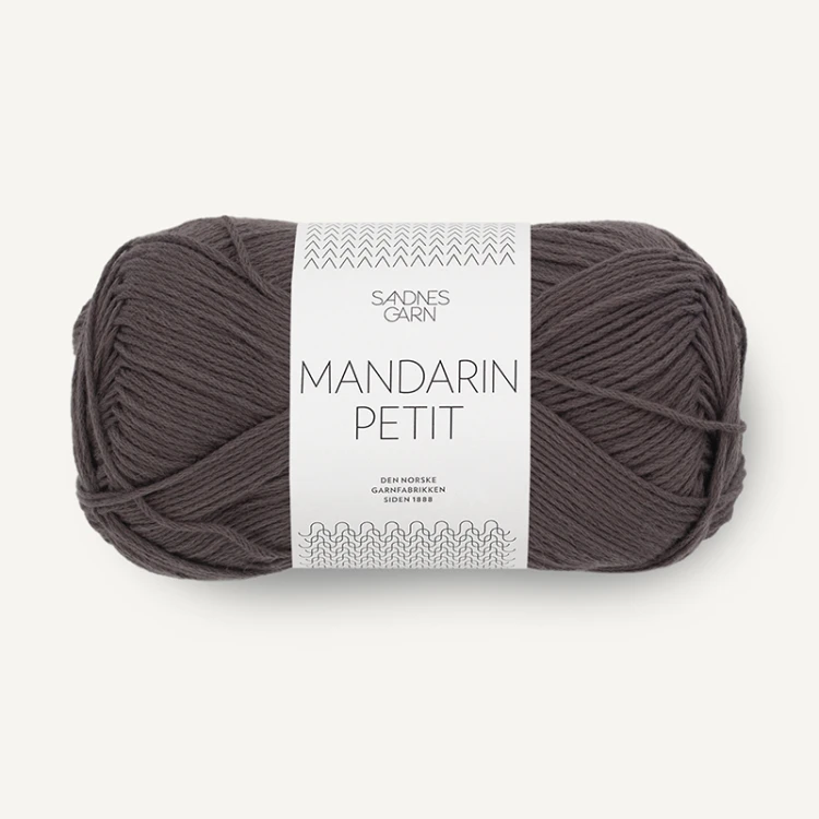Włóczka Sandnes Garn Mandarin Petit 3581 / gorzka czekolada