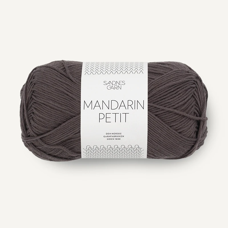 Włóczka Sandnes Garn Mandarin Petit 3581 / gorzka czekolada
