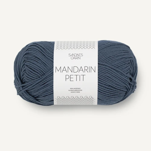 Włóczka Sandnes Garn Mandarin Petit 6061 / ciemny denim