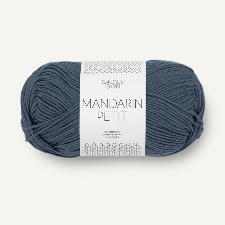 Włóczka Sandnes Garn Mandarin Petit 6061 / ciemny denim