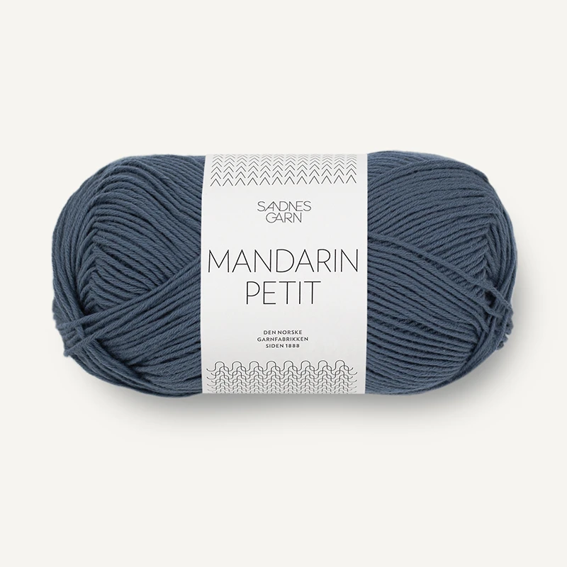 Włóczka Sandnes Garn Mandarin Petit 6061 / ciemny denim