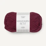 Włóczka Sandnes Garn Mandarin Petit 4372 / wino