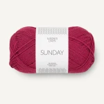 Włóczka Sandnes Garn Sunday 4255 / malinowa czerwień