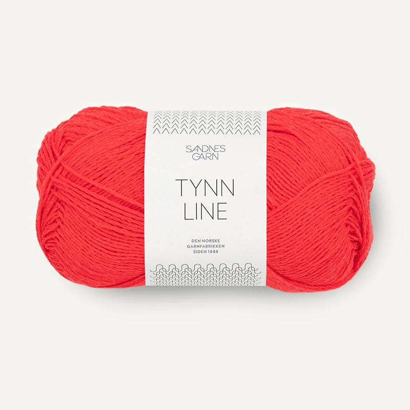 Włóczka Sandnes Garn Tynn Line 4108 / intensywny koral
