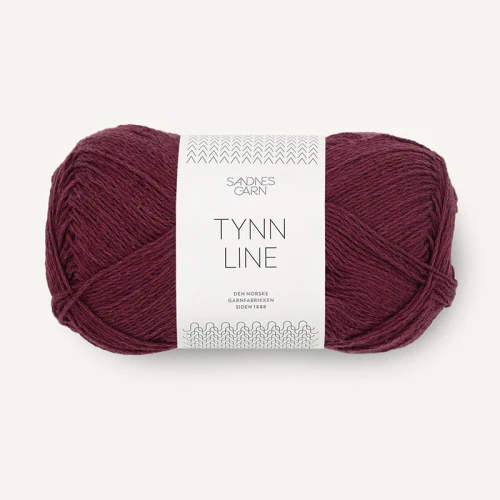 Włóczka Sandnes Garn Tynn Line 4372 / wino