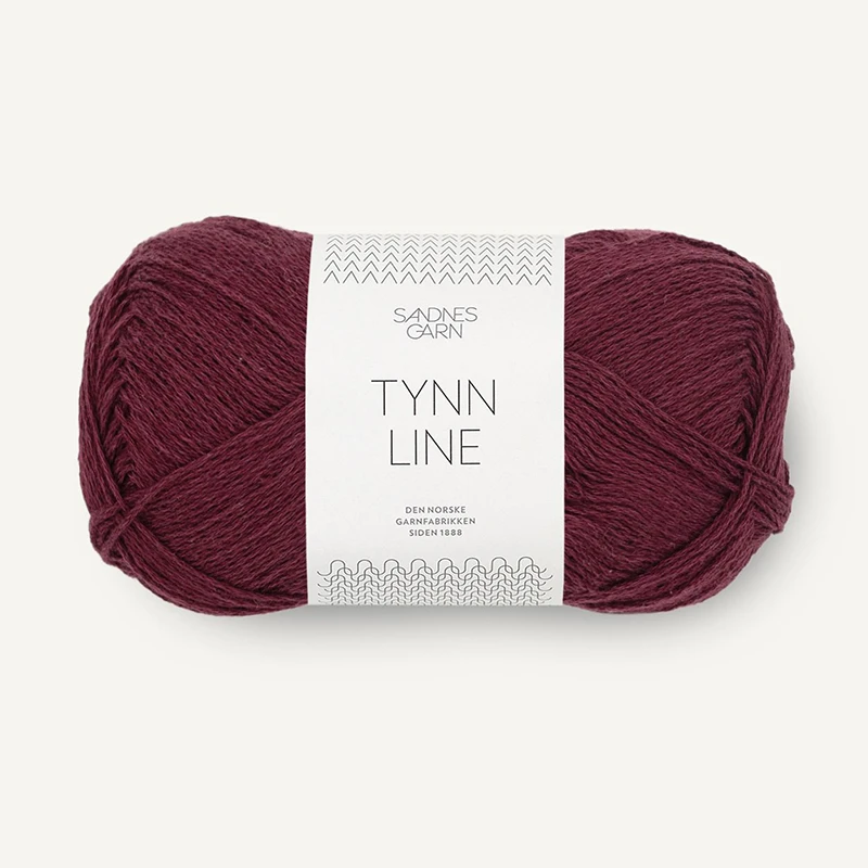 Włóczka Sandnes Garn Tynn Line 4372 / wino