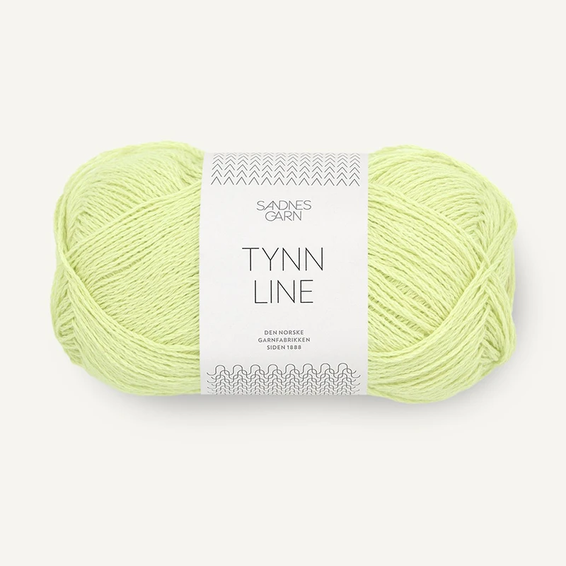 Włóczka Sandnes Garn Tynn Line 9312 / jasna limonka