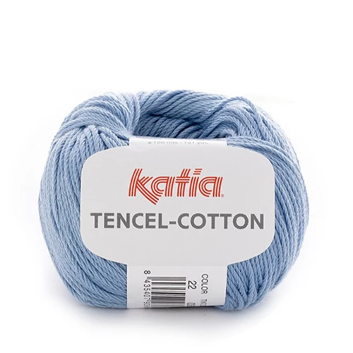 Włóczka Katia Tencel-Cotton 22 / jasny niebieski