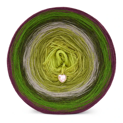 KOKONEK Merino 833 Iris - Burak/paproć/khaki melanż/cappuccino/oliwka/limetka