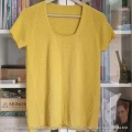 Autorka udziergu: Natalia Kmieć; wzór: zmodyfikowany Cumulus Tee od Petite Knit