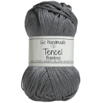 Příze Go Handmade Tencel Bamboo "double" 17706 / šedá