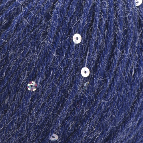 Włóczka z cekinami YarnArt Alpaca Gold Paillettes 9313 / kobalt