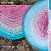 KOKONEK Nature NT078 Bubble gum - Turkus/aqua/błękit/ametyst/wrzos