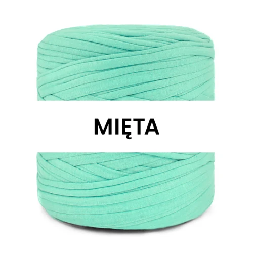T-shirt Yarn Cotton Spaghetti / mięta